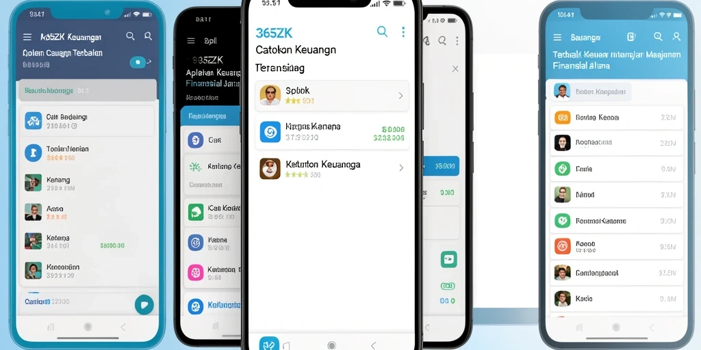 Antarmuka user-friendly aplikasi Catatan Keuangan 365ZK.